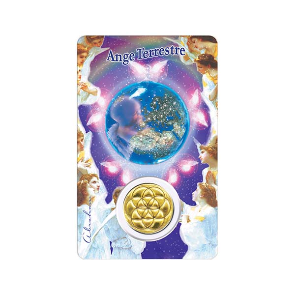 CARTE –PROTECTION –FR- INTUITION - ANGE TERRESTRE