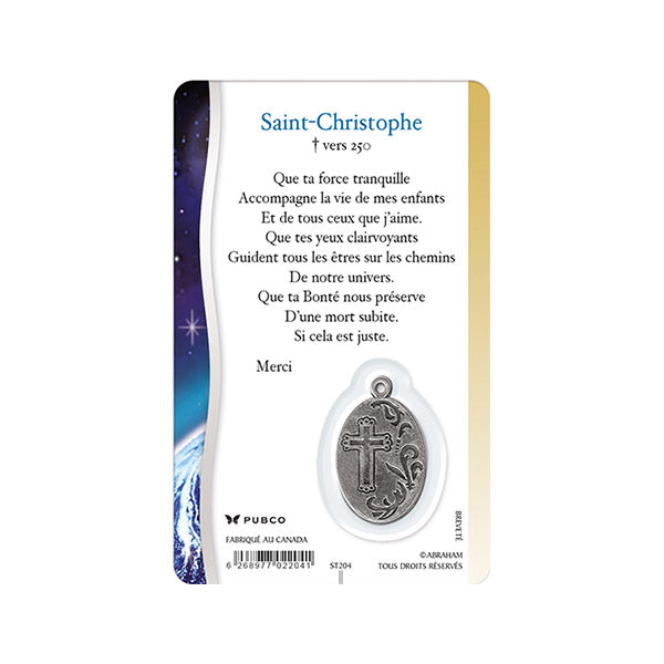 CARTE SAINTS – FR <p><strong>SAINT-CHRISTOPHE</strong></p>