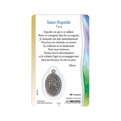 CARTE SAINTS – FR <p><strong>SAINT EXPÉDIT</strong></p>